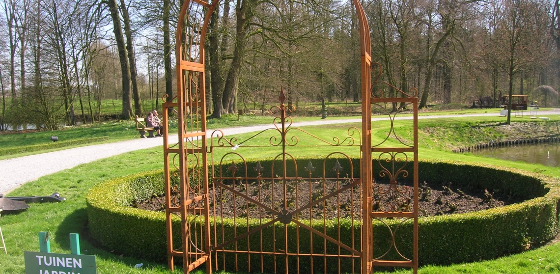poort in smeedijzer