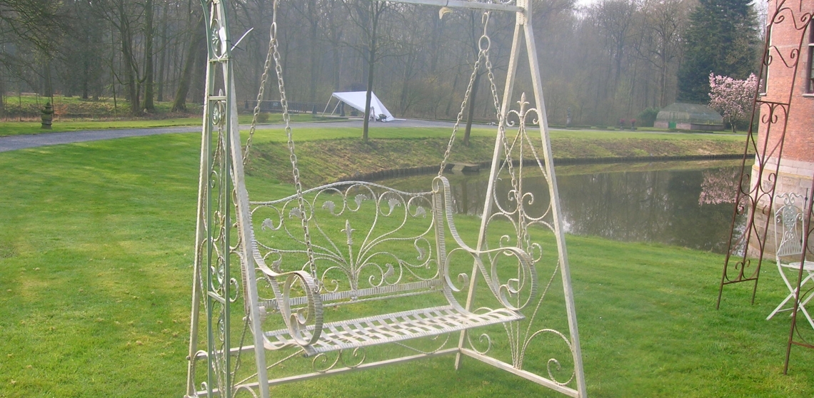 schommelstoel smeedijzer
