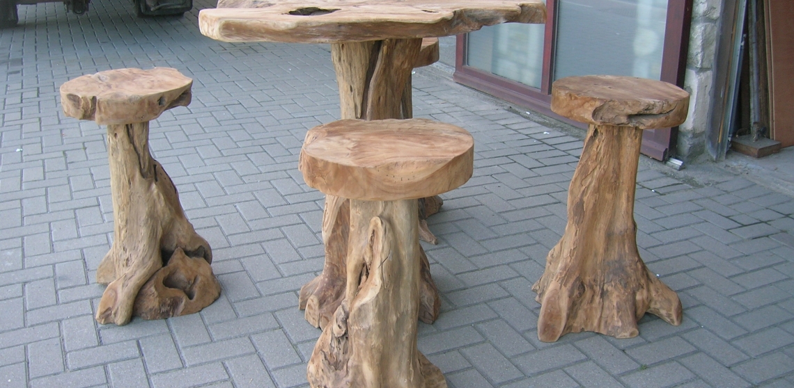 tuinset teak