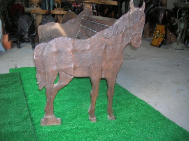 G23:tuinbank paard